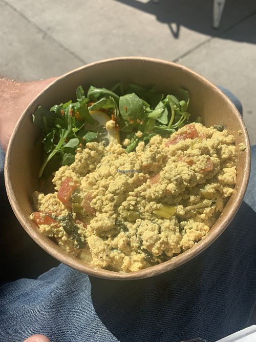 Tofu scramble  at Juice by the Sea in Oak Bluffs