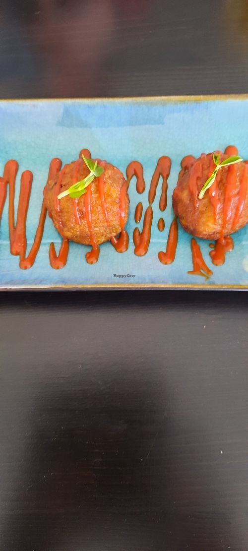 Veggo supremo balls at Veggo Sizzle in Five Dock