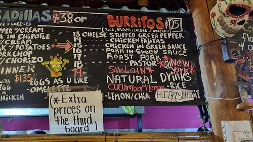  at Mr. Taco in Bacalar