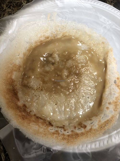 Coconut and brown sugar appam  at Om Shakti Chelo's Appam Vegetarian in Kuala Lumpur