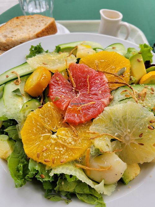 Vegan salad at Cityshop - Shibuya in Tokyo