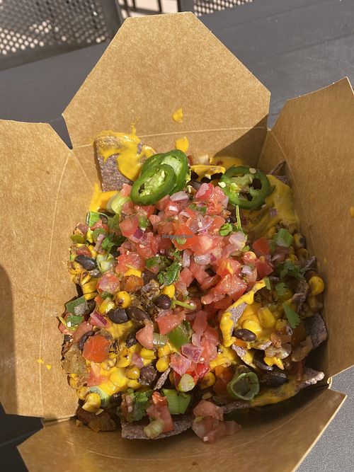 Nachos   at Gaia's Garden Cafe in St George