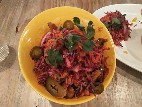 Loaded plantain fries without cheese. at Area 501 in Shanghai