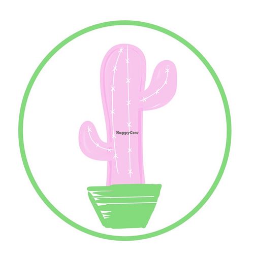 The pink cactus!  at CactusBerry in Santiago