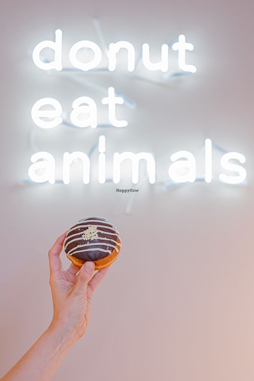 donut eat animals at Brammibal's Donuts - Friedrichshain in Berlin