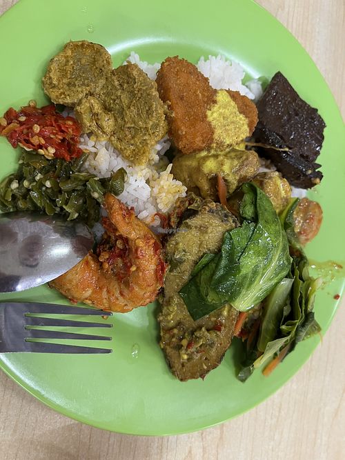 Padang 40k  at Ariya Maitreya Restaurant 彌勒佛素食館 in Batam