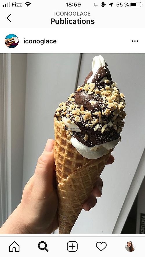 Drumstick at Iconoglace in Montreal