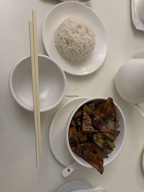 Country style bean curd   at Shanghai Restaurant in East London