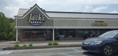 Exterior at Jack's Donuts in Greenwood