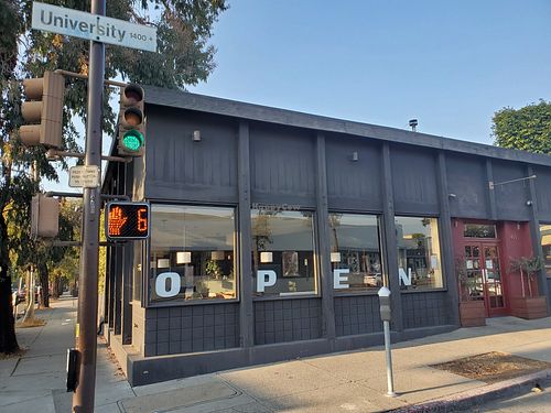 Outside location at The King's Feet in Berkeley