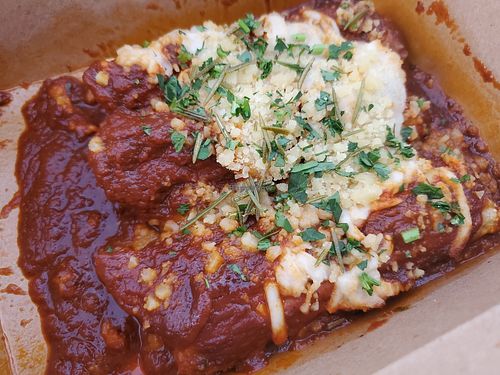 Manicotti at The King's Feet in Berkeley