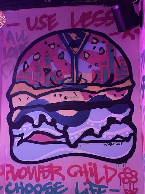 Awesome artwork at Big Dill in Hong Kong Island