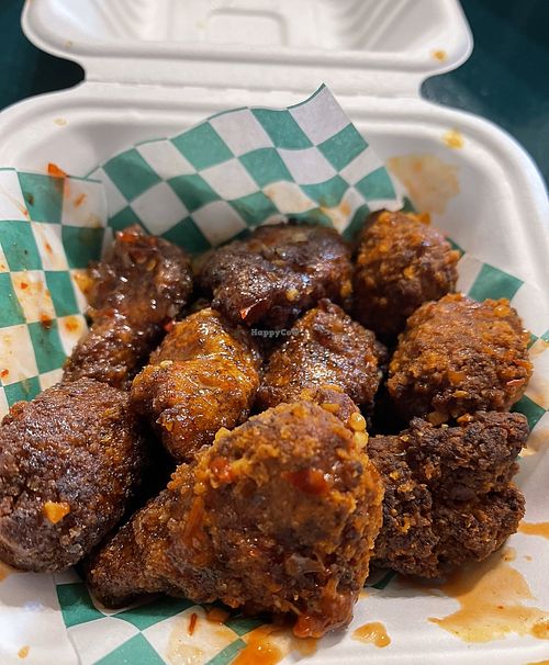 Succulent cauliflower bites!  at Twisted Plants in Cudahy