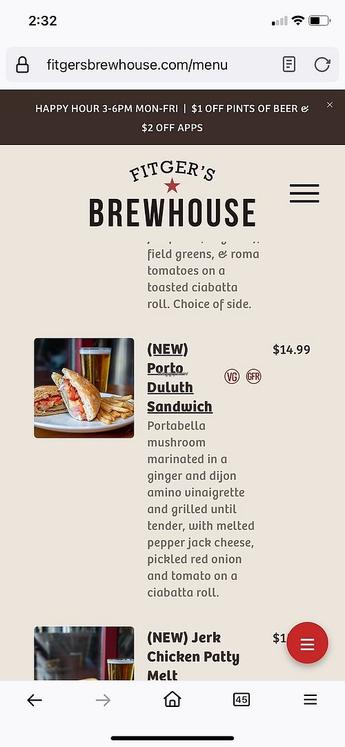   at Fitger's Brewhouse Brewery and Grille in Duluth