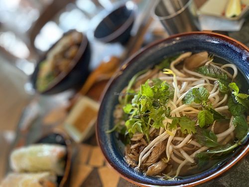 My favorite vegetarian pho! at The Kind Bowl - Somerset in Central Singapore