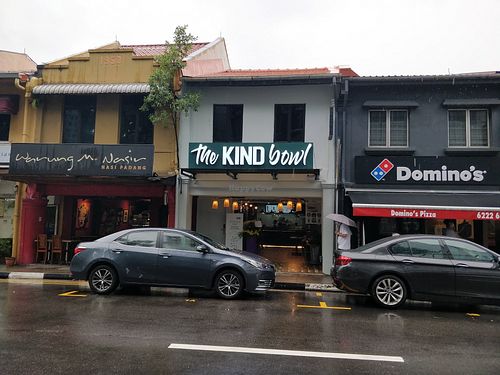 Street View at The Kind Bowl - Somerset in Central Singapore