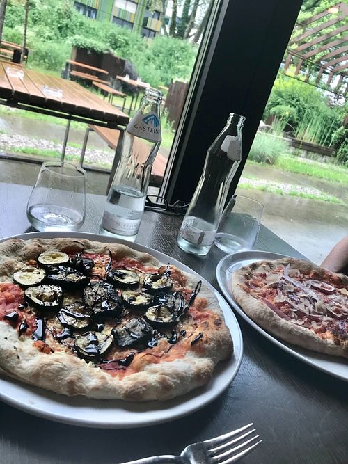 Chased inside by the rain but a beautiful spot.  at Mama Earth in Salzburg