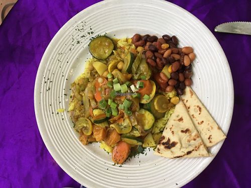 Vegan Yellow Curry at Purple Chopstix in Athens