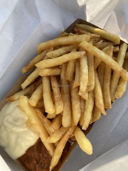 Fries at Dolly's Diner in Kampen