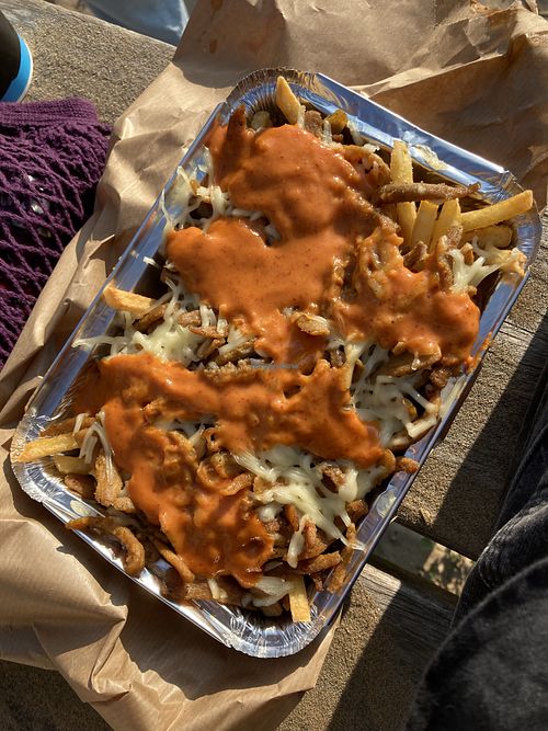 Kapsalon at Dolly's Diner in Kampen