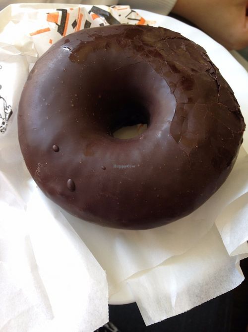 Chocolate donut from Gopal at Gopal - Vegan Deli in Barcelona