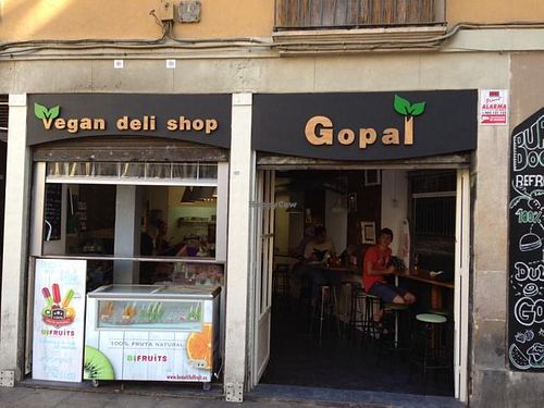 Gopal at Gopal - Vegan Deli in Barcelona
