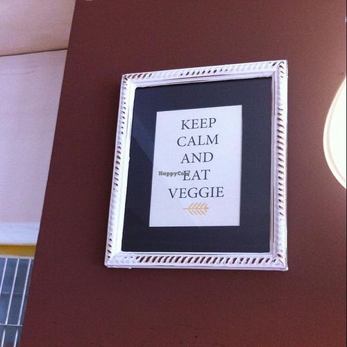 wall-art at Gopal - Vegan Deli in Barcelona