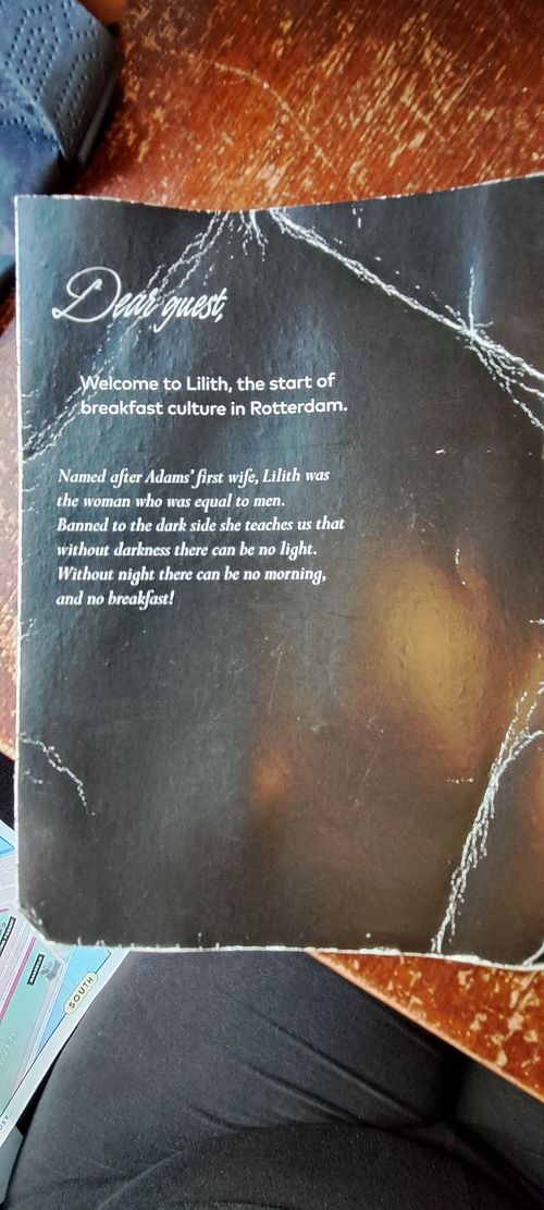 Cafe info at Lilith Coffee in Rotterdam