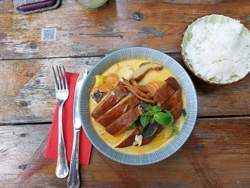 Super lecker! at Ong Tao Vegan in Frankfurt