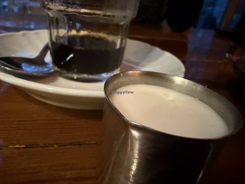 coffee  at Ong Tao Vegan in Frankfurt