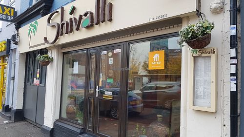 Outside at Shivalli in Leicester