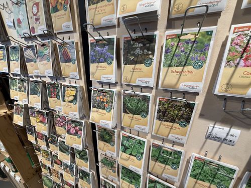 veggie seeds  at Bioladen Schömmel in Cottbus