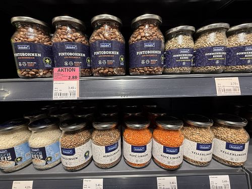lentils  at Bioladen Schömmel in Cottbus