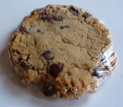 vegan cookie by steve at Yorgo's Bageldashery in Norfolk