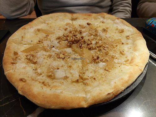 Pizza Gorgopera #Veganuary at Choose in Madrid