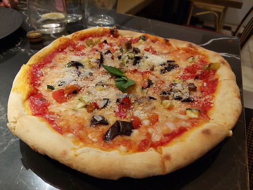 Pizza Contadina #Veganuary at Choose in Madrid