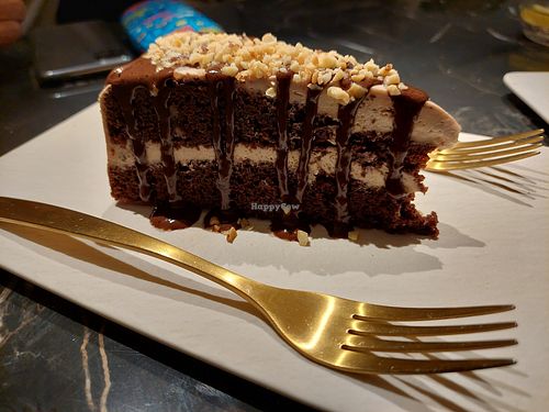 Torta rocher #Veganuary at Choose in Madrid