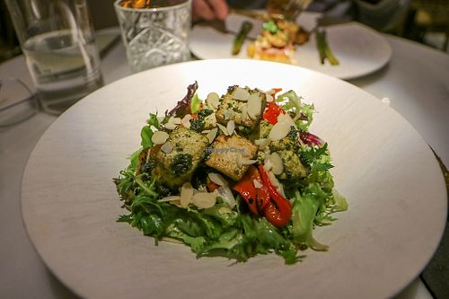 tofu salad at Choose in Madrid