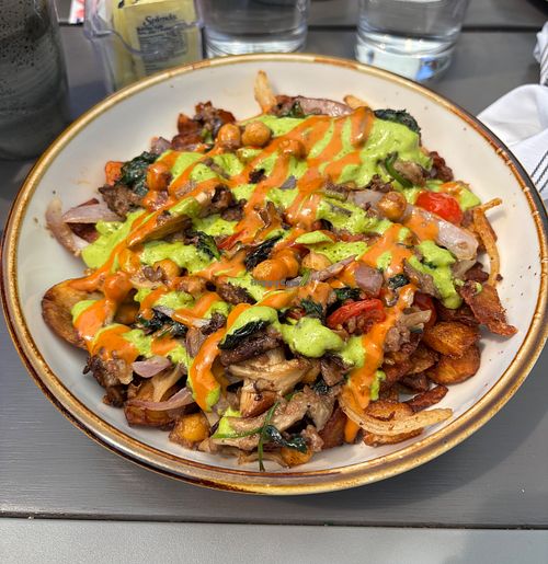 Vegan Breakfast Hash at Sage Leaf in Incline Village