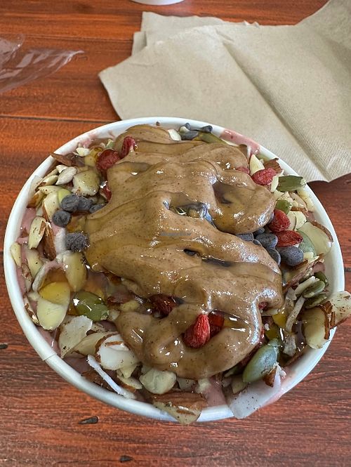 Almond Butter Bowl at Bowl of Heaven  in Palm Desert
