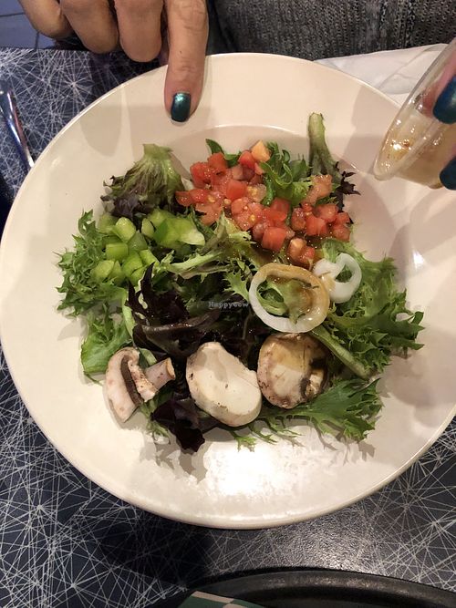 Hey, at least it’s not iceberg lettuce !  at Space Aliens in Bismarck