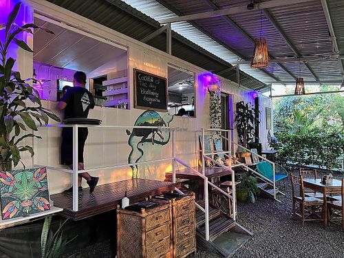 Food Window at Indómitos Café & Bar in Uvita