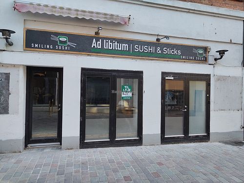 Front - CLOSED! at Smiling Sushi in Viborg