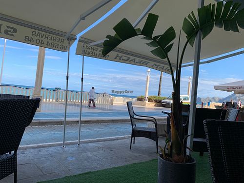 Terrace at Siam Beach in Altea