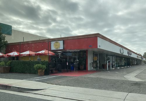 Viewed from Harbor Boulevard   at Vegan by El Zamorano in Costa Mesa