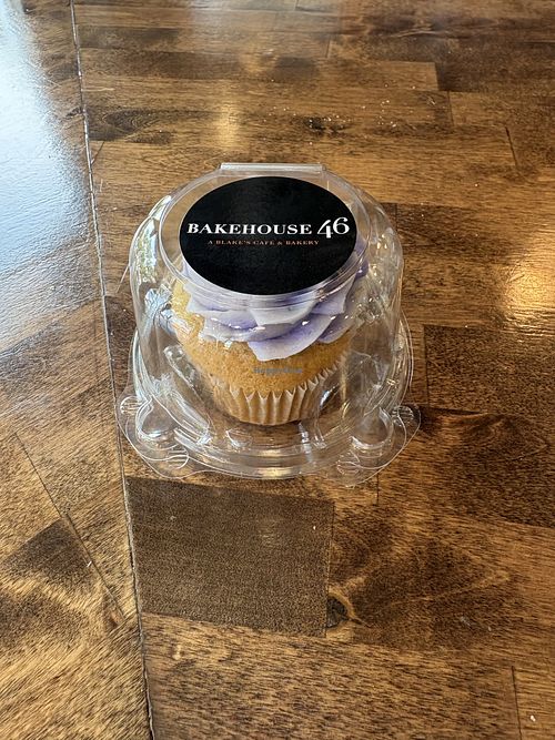 Vegan Lavender Cupcakees  at Cupcake Station in Plymouth