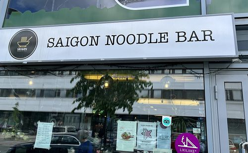 Front of restaurant   at Saigon Noodle Bar in Rovaniemi