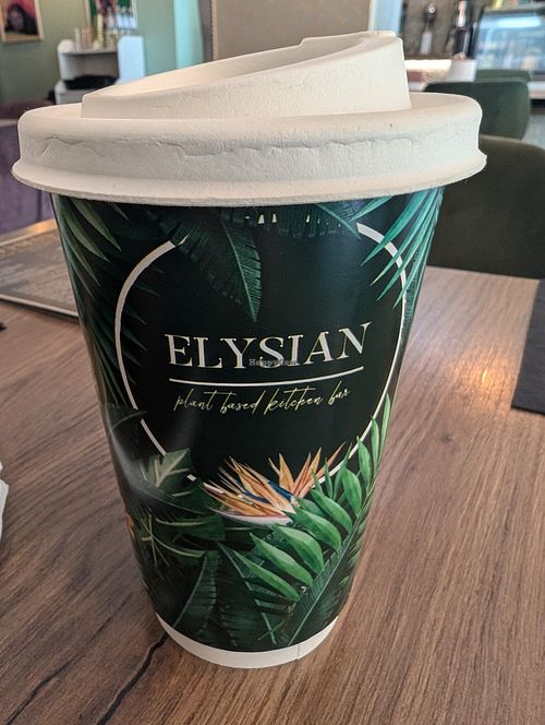 Matcha Smoothie to go at Elysian Restaurant in Nicosia