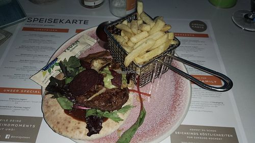 Beyond Meat Burger at Deichkind in Sankt Peter-ording
