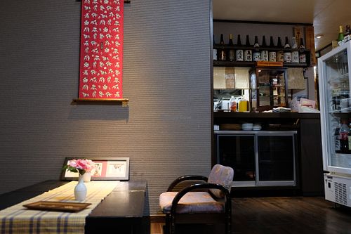 Interior at Hanasai  in Hakone